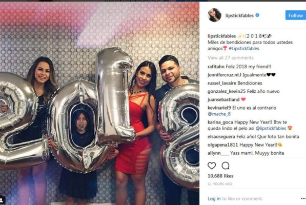 Así recibieron el 2018 los personajes de Honduras