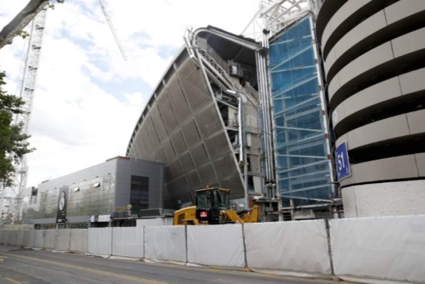 Va cogiendo forma a ritmo imparable: Las nuevas imágenes de la remodelación del Bernabéu