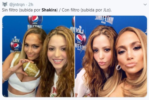 Shakira y Jennifer López desatan los memes por la vestimenta en conferencia del Super Bowl