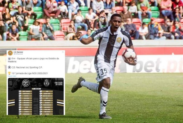 Bryan Róchez: Nacional vs Sporting Lisboa sufrió reprogramación por tormentas eléctricas