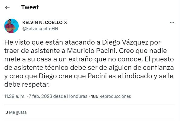 Periodistas y exjugadores se pronuncian sobre el nombramiento de Mauricio Pacini en la Selección Nacional