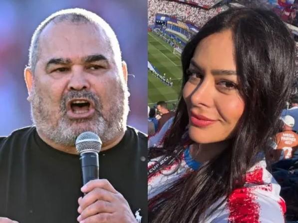Chilavert cruzó a Larissa Riquelme: durísima frase contra la 'Novia del Mundial'