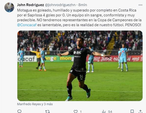 “Papelón de Motagua ante Saprissa y vergüenza”: Lo que dice la prensa hondureña sobre la paliza en Costa Rica