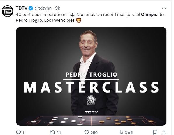 Lo que dice la prensa de Honduras del Olimpia y el impresionante récord que igualó: “De época e incomparable”