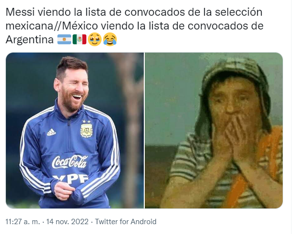 ¡Para morir de risa! Los memes humillan a México tras confirmar su convocatoria para el Mundial de Qatar 2022