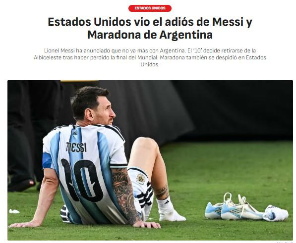 Impacto mundial por el adiós de Messi: De Paul reacciona y lo que dijo Faitelson