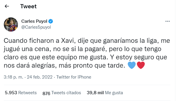 Piqué se disfraza de ‘9’, el mensaje por el conflicto Rusia-Ucrania y Puyol sorprende con su revelación en el Barcelona-Napoli