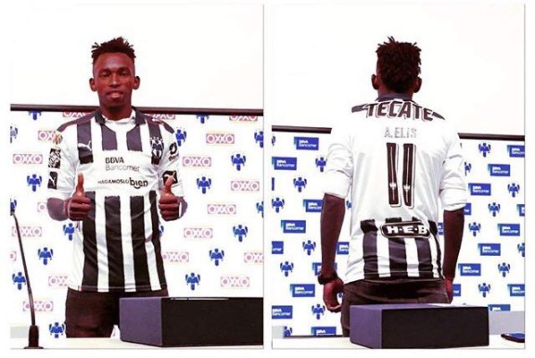 Así fue la presentación de Alberth Elis con el Monterrey de México&nbsp;&nbsp;