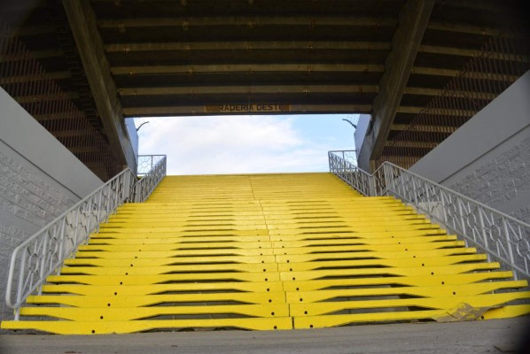 IMPECABLE: El estadio Olímpico ya luce 'bellísimo' para recibir a la 'H'