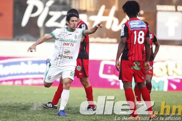 las mejores imágenes de la jornada 17 de la liga nacional de Honduras