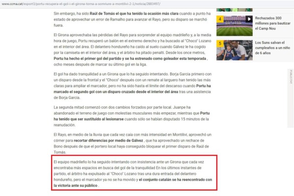 Así reacciona la prensa española luego de la expulsión de 'Choco' Lozano