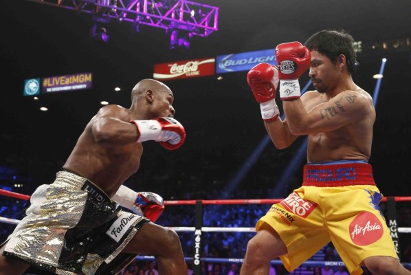 Las mejores fotos de la pelea Mayweather-Pacquiao