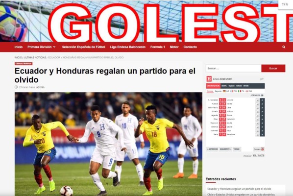 ¡Críticas Lo que dicen los medios internacionales tras el empate de Honduras y Ecuador