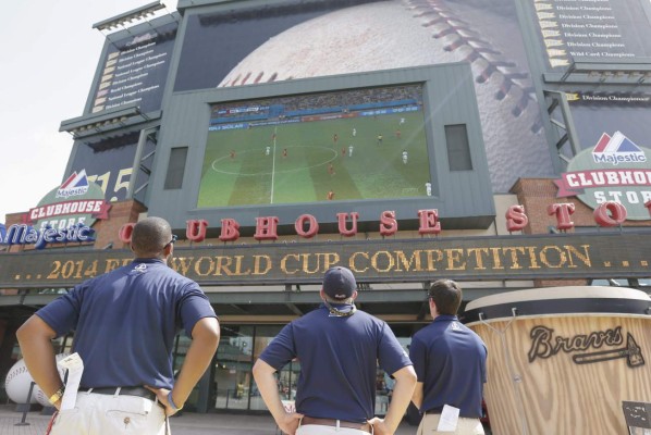 Estados Unidos-Bélgica se vio en estadios de béisbol y fútbol americano