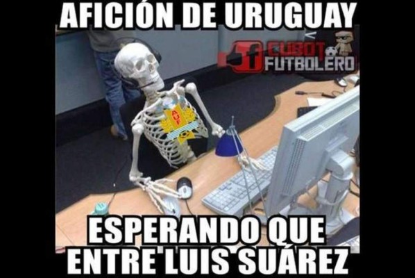 Los memes que circulan tras el enojo de Luis Suárez con Uruguay