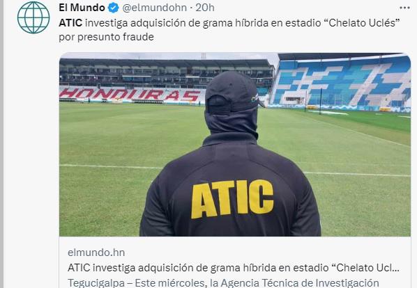 Así reaccionó la prensa a las investigaciones de la ATIC sobre la presunta sobrevaloración de la grama del estadio Nacional