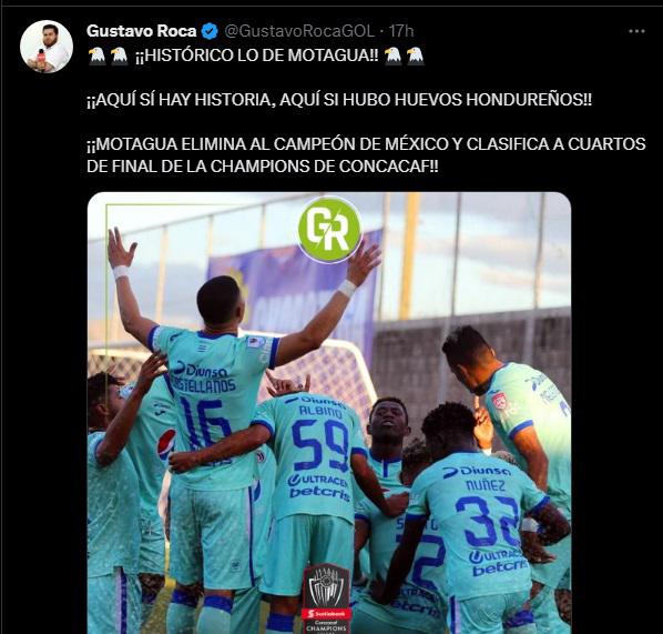 “Motagua nos calló la boca”: Prensa hondureña destaca clasificación del “Ciclón” a cuartos de Champions de Concacaf