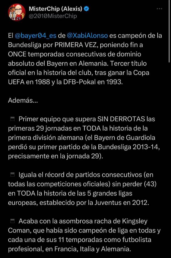 El irónico mensaje del Bayern Múnich y la felicitación de un ex Real Madrid: la prensa reacciona tras el título del Leverkusen