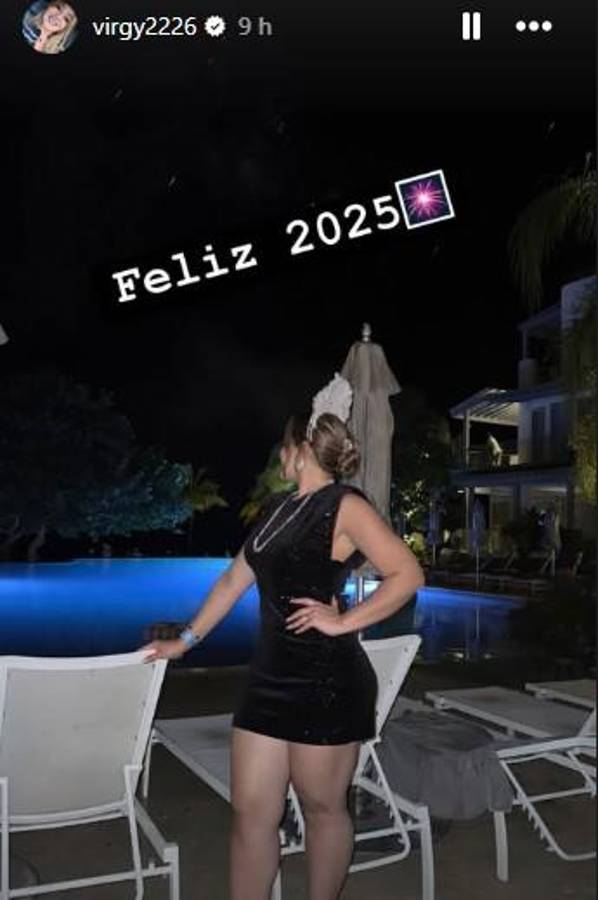 ¡Elegantes y hermosas! Así recibieron el año 2025 las famosas hondureñas ¿Quién arrasó en las redes?