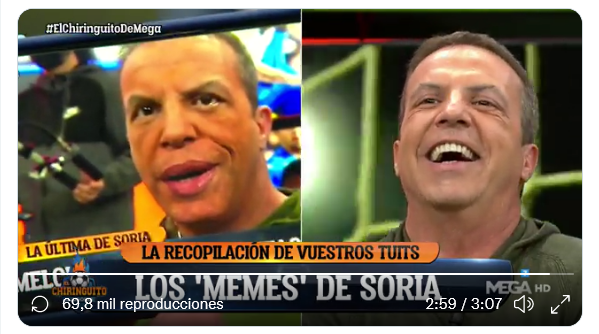 Se inyectó bótox y el resultado es llamativo: Así quedó el rostro de Cristóbal Soria luego de una operación estética