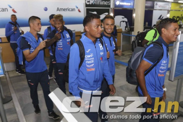 Los rostros de la Selección de Honduras previo al viaje a Trinidad y Tobago