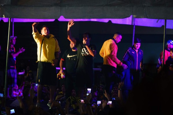 FOTOS: Así fue la fiesta de Real España con su gente en San Pedro Sula