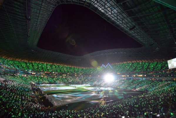 Espectacular inauguración del nuevo estadio del Monterrey