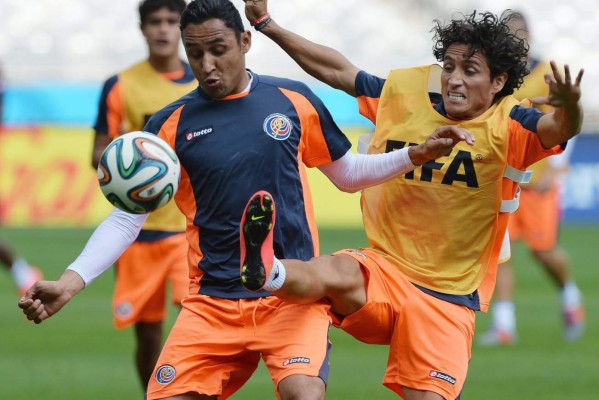 Costa Rica enfrentará a Inglaterra con algunos cambios