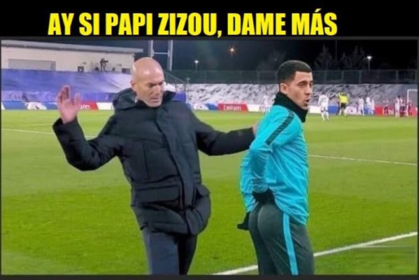 La ausencia de Zidane y el gol de Hazard provocan los memes tras la victoria del Real Madrid