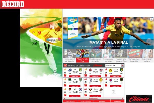 Prensa internacional: Brasil destroza y da paseo ante Honduras