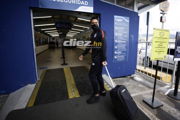¡Con las maletas llenas de ilusión! Las postales del viaje del Olimpia a Costa Rica para enfrentar a Alajuelense