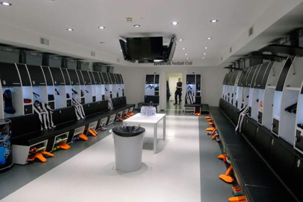 Los vestuarios más sorprendentes de grandes equipos por el mundo