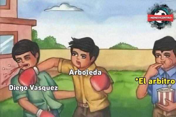 Los memes hacen pedazos a Diego Vázquez y Arboleda tras la victoria de Motagua ante Olimpia en Nueva Jersey