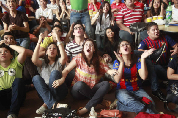 Ambiente en Honduras del clásico Real Madrid-Barcelona