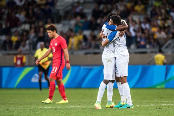 Imágenes del momento histórico para Honduras tras pasar a semifinales en Río 2016