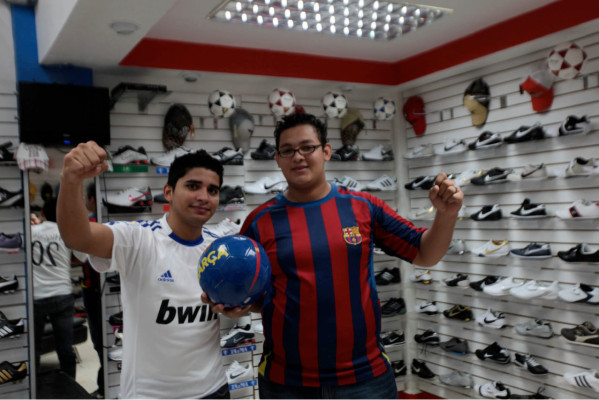 Aficionados del Barcelona también celebraron en Honduras
