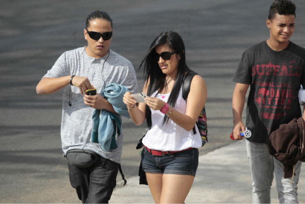 Ambiente en el partido Honduras vr Costa Rica.