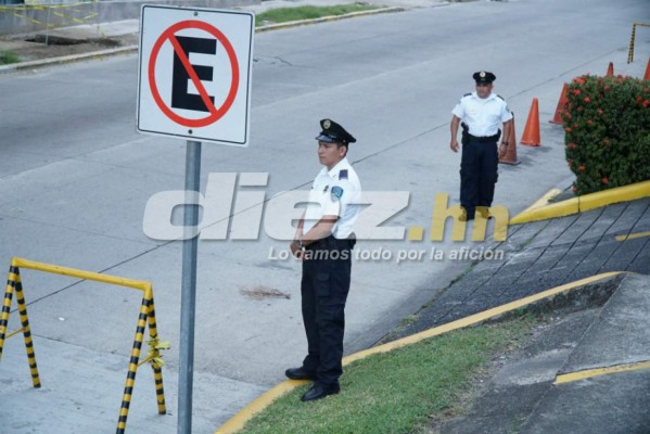¡EXTREMA! La inmensa seguridad que vigila a Estados Unidos en San Pedro Sula