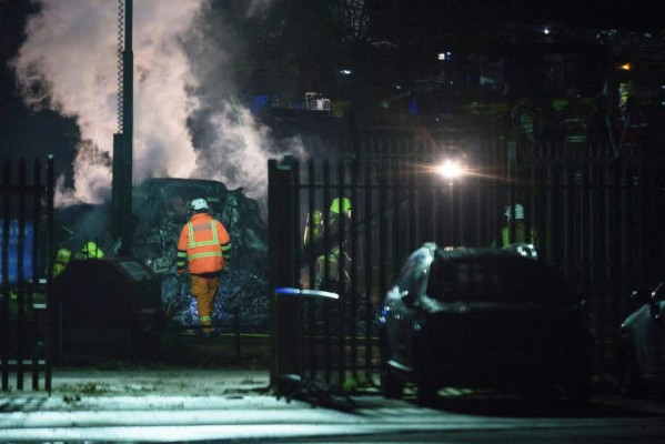 En fotos: Así quedó el helicóptero del presidente del Leicester tras el accidente