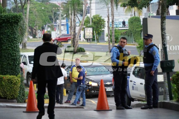 ¡EXTREMA! La inmensa seguridad que vigila a Estados Unidos en San Pedro Sula