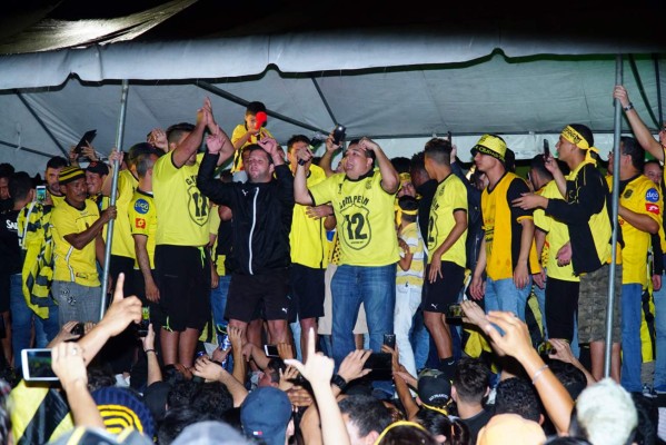 FOTOS: Así fue la fiesta de Real España con su gente en San Pedro Sula