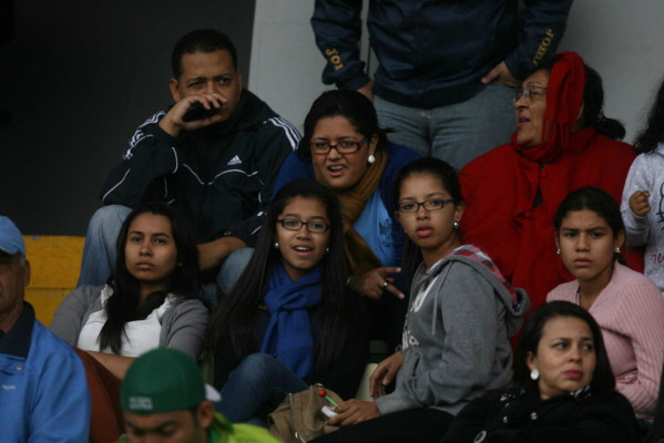 Ambiente en el partido Motagua-Marathón