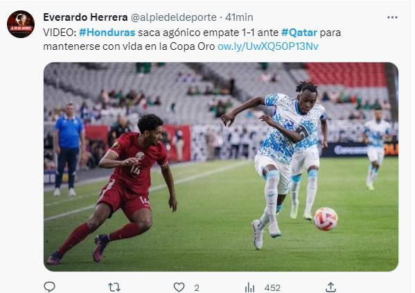Así reacciona la prensa hondureña tras el empate contra Qatar: “Diego Vázquez, reprobado” y “hace falta mucho”