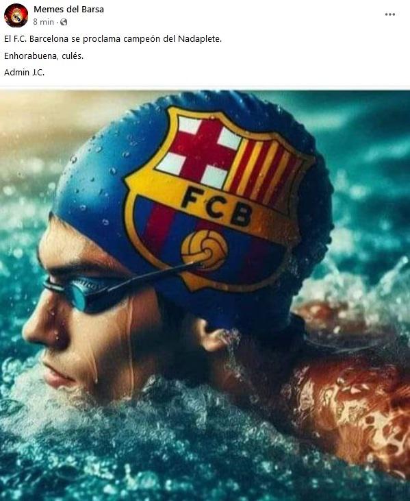 Real Madrid quedó campeón y los memes destrozan al Barcelona por el nadaplete en la temporada