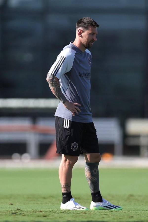 Messi tiene nuevo amigo, visita especial y el reencuentro: Así fue el primer entrenamiento del Leo con el Inter de Miami
