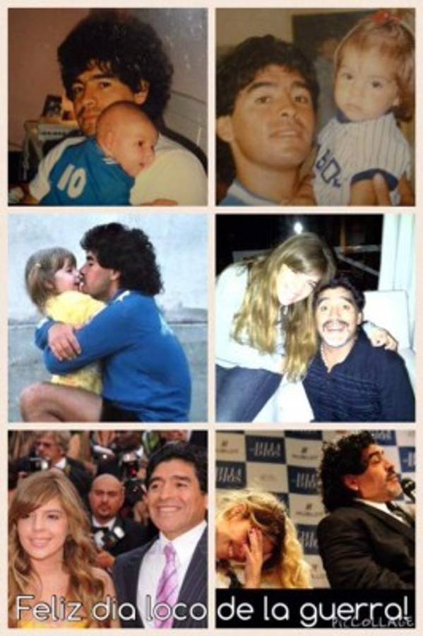Fotos: Así de especial ha sido Maradona con sus hija Dalma y Gianinna