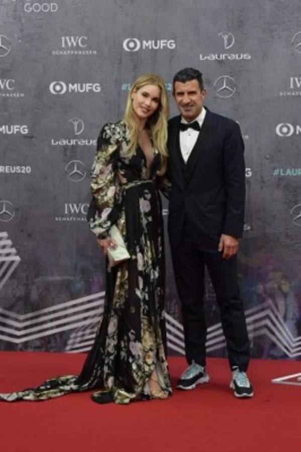 La mujer de Figo y las bellas deportistas que deslumbraron en la gala de los Premios Laureus