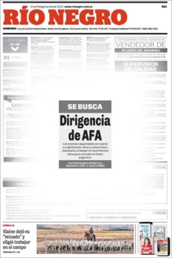 Las portadas de los diarios del mundo tras la eliminación de Messi y Cristiano de Rusia