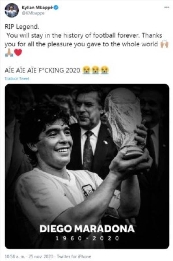 El día que Maradona se nos fue: Los mensajes más conmovedores que se dieron en las redes sociales