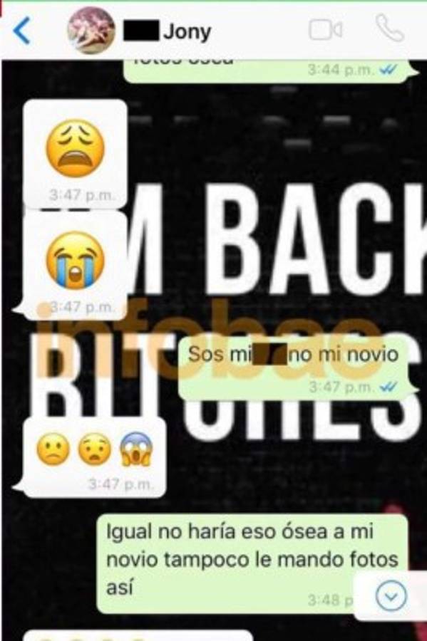 ¡De terror! Los mensajes de Jonathan Fabbro a su ahijada de quien abusó de 2012 a 2016